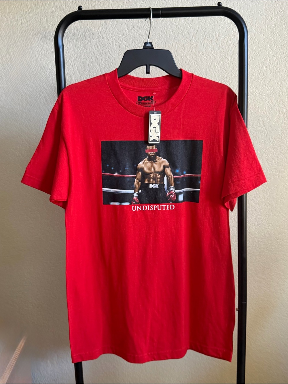 New DGK Undisputed Mike Tyson Graphic Tee Men’s Sz Medium Deadstock Streetwear